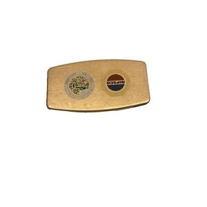Vintage Nipsco NW Indiana Money Clip Gold Tone  Letter Opener File By zippo